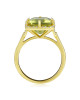 Inel Aur 18k Diamante,Lemon Quartz DERUVO Inel Aur 18k Diamante,Lemon Quartz DERUVO