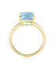 Inel Aur 18k Sky Blue Topaz , DERUVO