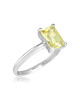 Inel Aur 18k Lemon Quartz, DERUVO