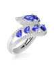 Inel Aur 18k Diamante, Tanzanite DERUVO