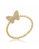 Inel Fluture Aur 18k Diamante BLANCO'S