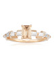 Inel Aur 18k Diamante, Morganit DERUVO Inel Aur 18k Diamante, Morganit DERUVO