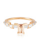 Inel Aur 18k Diamante, Morganit DERUVO Inel Aur 18k Diamante, Morganit DERUVO
