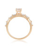 Inel Aur 18k Diamante, Morganit DERUVO Inel Aur 18k Diamante, Morganit DERUVO