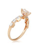 Inel Aur 18k Diamante, Morganit DERUVO Inel Aur 18k Diamante, Morganit DERUVO