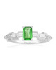 Inel Aur 18k Diamante, Tsavorit DERUVO Inel Aur 18k Diamante, Tsavorit DERUVO