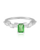 Inel Aur 18k Diamante, Tsavorit DERUVO Inel Aur 18k Diamante, Tsavorit DERUVO