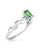 Inel Aur 18k Diamante, Tsavorit DERUVO Inel Aur 18k Diamante, Tsavorit DERUVO