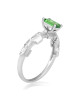Inel Aur 18k Diamante, Tsavorit DERUVO Inel Aur 18k Diamante, Tsavorit DERUVO