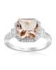 Inel Aur 18k Diamante, Morganit DERUVO