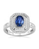 Inel Aur 18k Diamante,Safir DERUVO Inel Aur 18k Diamante,Safir DERUVO