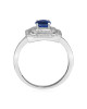 Inel Aur 18k Diamante,Safir DERUVO Inel Aur 18k Diamante,Safir DERUVO