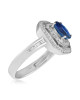 Inel Aur 18k Diamante,Safir DERUVO Inel Aur 18k Diamante,Safir DERUVO