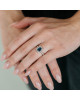 Inel Aur 18k Diamante,Safire DERUVO Inel Aur 18k Diamante,Safire DERUVO