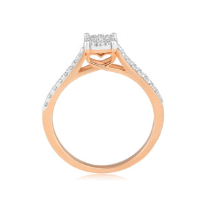 Inel Logodna Aur 18k Diamante BLANCO'S