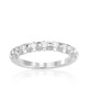 Inel Semi Eternity Aur 18k Diamante BLANCO'S