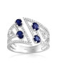 Inel Aur 18k Diamante, Safire DERUVO Inel Aur 18k Diamante, Safire DERUVO