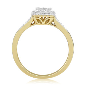 Inel Aur 18k Diamante BLANCO'S