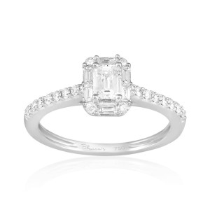 Inel Logodna Aur 18k Diamante BLANCO'S