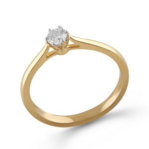 Inel Logodna Aur 18k Diamant BLANCO'S