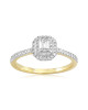 Inel Logodna Aur 18k Diamante BLANCO'S
