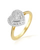 Inel Inima Aur 18k Diamante BLANCO'S