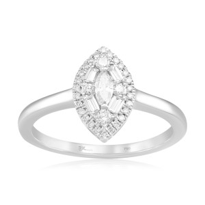 Inel Aur 18k Diamante BLANCO'S