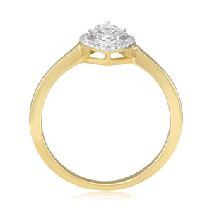 Inel Aur 18k Diamante BLANCO'S