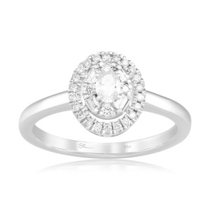 Inel Aur 18k Diamante BLANCO'S