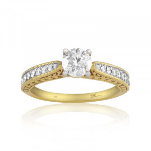Inel Logodna Aur 18k Diamante BLANCO'S