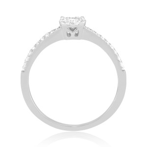 Inel Logodna Aur 18k Diamante BLANCO'S