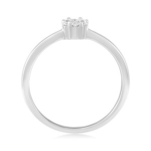 Inel Logodna Aur 18k Diamante BLANCO'S