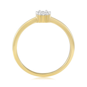 Inel Logodna Aur 18k Diamante BLANCO'S