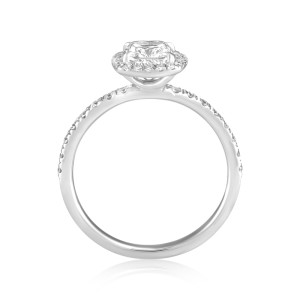 Inel Logodna Aur 18k Diamant GIA BLANCO'S