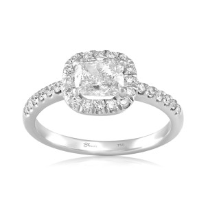Inel Logodna Aur 18k Diamant GIA BLANCO'S