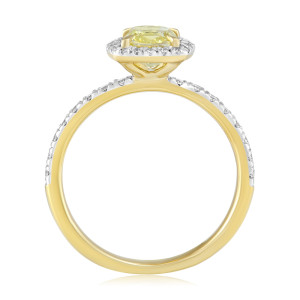 Inel Logodna Aur 18k Diamant GIA BLANCO'S