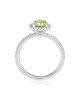 Inel Logodna Aur 18k Diamant GIA BLANCO'S