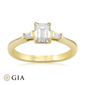 Inel Logodna Aur 18k Diamant GIA BLANCO'S