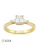 Inel Logodna Aur 18k Diamant GIA BLANCO'S