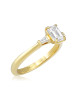 Inel Logodna Aur 18k Diamant GIA BLANCO'S