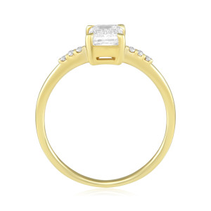 Inel Logodna Aur 18k Diamant GIA BLANCO'S 