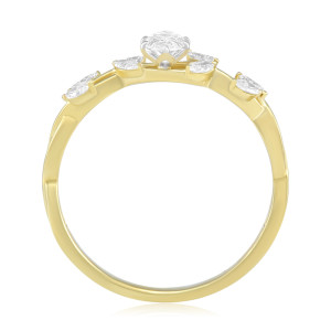 Inel Logodna Aur 18k Diamant GIA BLANCO'S