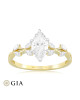 Inel Logodna Aur 18k Diamant GIA BLANCO'S