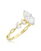 Inel Logodna Aur 18k Diamant GIA BLANCO'S 