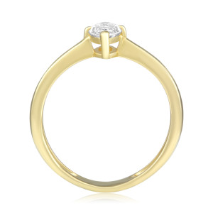 Inel Logodna Aur 18k Diamant GIA BLANCO'S