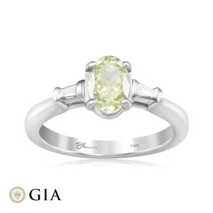 Inel Logodna Aur 18k Diamant GIA BLANCO'S