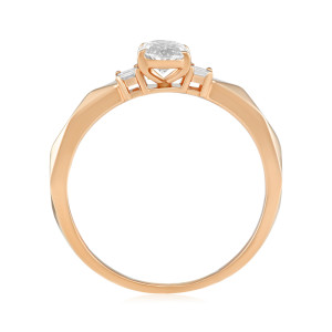 Inel Logodna Aur 18k Diamant GIA BLANCO'S