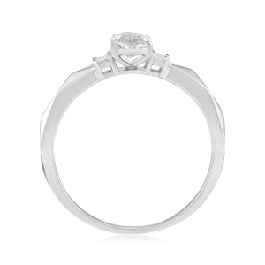 Inel Logodna Aur 18k Diamant GIA BLANCO'S