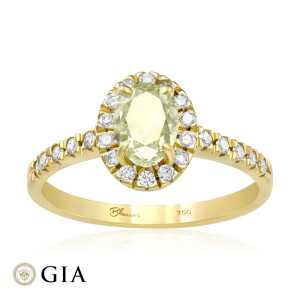 Inel Logodna Aur 18k Diamant GIA BLANCO'S