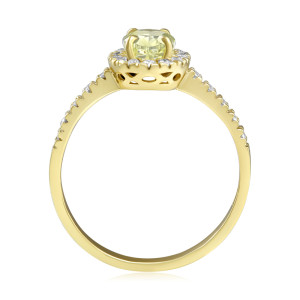 Inel Logodna Aur 18k Diamant GIA BLANCO'S